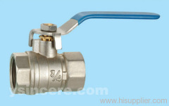 brass ball valve plated nickel