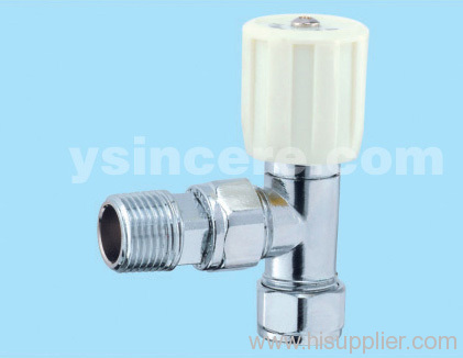 Brass Radiator Valve Forged Polished Body