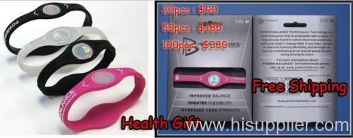 Silicone Wristband Health Gift