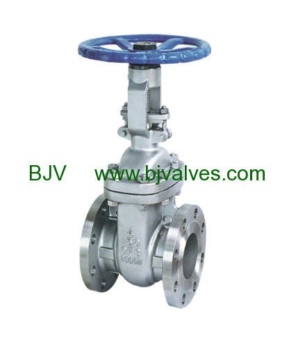 BJV carbon steel flanged gate valve 300 lb