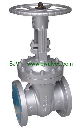 BJV A 216 WCB flanged gate valve 300 lb