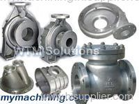 aluminum casting shells pump shell valve body