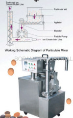 nuts ice cream mixing machine