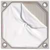 Plate and frame filter cloth