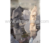 Slate Stone Statues