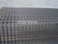 Welded wire mesh in panel