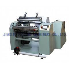 Automatic thermal paper roll slitting machine