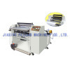 Thermal roll slitting rewinding machine