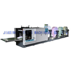 Continuous computer paper punching folding machines