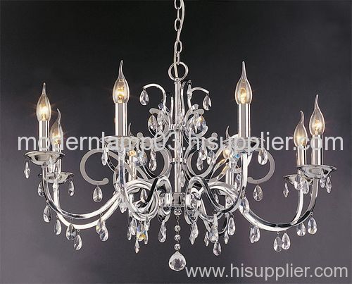 crystal pendant lamp