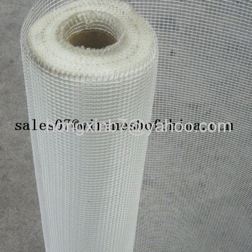 Alkaline resistant fiberglass wire meshes