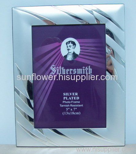 SILVER METAL PHOTO FRAMES