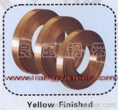 Yellow Steel Strip