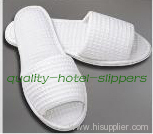 hotel waffle slippers