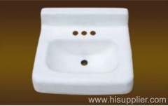 Cast iron sink