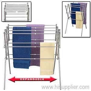 Expandable Drying Rack Folding Metal Clothes Dryer