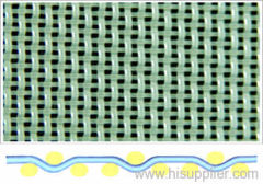 Polyester plain weave fabric