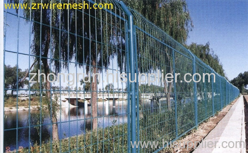 pvc welded wire mesh fences