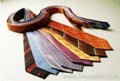 printed polyester necktie