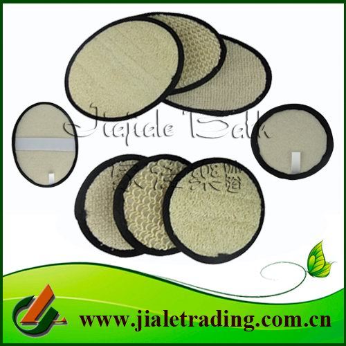 Natural Loofah pad,sisal pad.bath washer pad