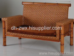 Enjoy the bamboo sofa