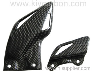 carbon fiber heel guard for honda motorcycle