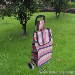 Foldable Shopping Trolley Bags with 600D fabric