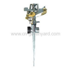 Zinc Alloy Impulse Sprinkler W Metal Spike