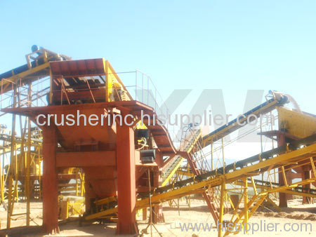 250-300 TPH Jaw & Impact Crushing Plant