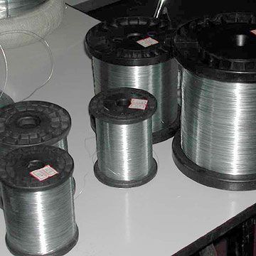 Electro galvanised wire