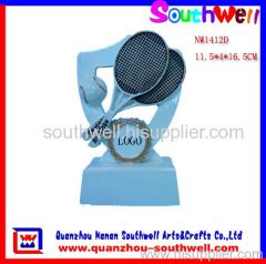 polyresin tennis sport trophy