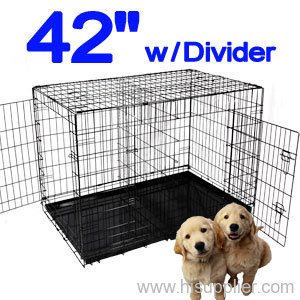 Dog Pet Crate Cage Divider