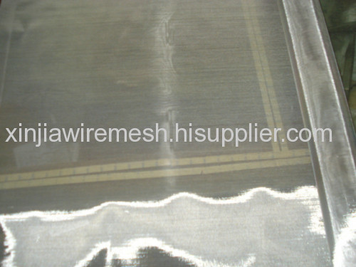 Stainless Steel Wire Cloth For Screen Printing 120mesh