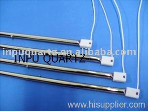 Golden coated quartz heater lamp ,Golden coated quartz tubes