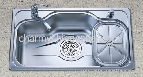 stainless steel sink