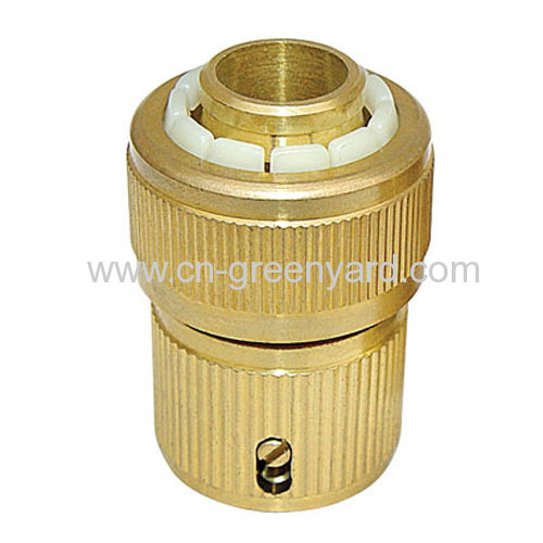 3/4" brass quick connector