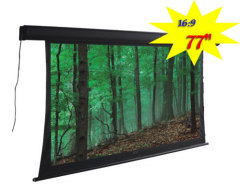 Deluxe Tention Motorized Projection Screen