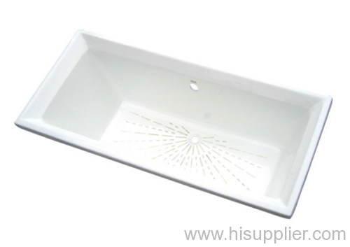 square bathtubs