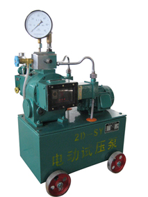 Electric hydraulic test pump