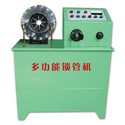 Hose crimping machine