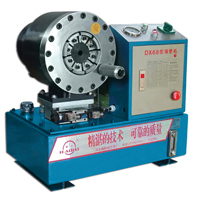 Hose crimping machine