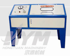 Hose bursting test machine