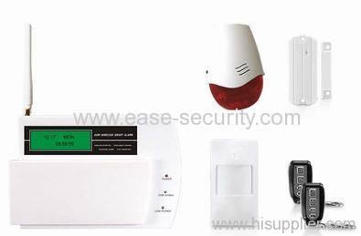 LCD display home alarm system