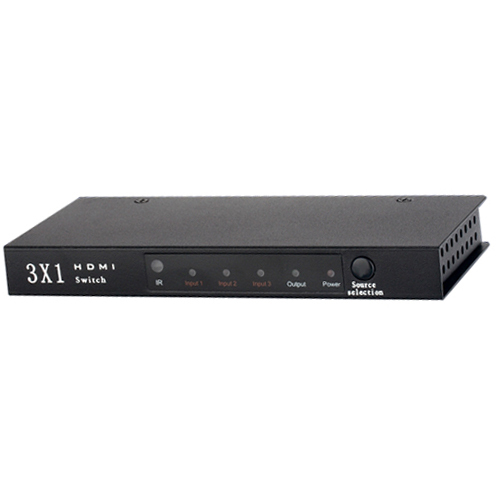 3x1 HDMI Switcher with CE approved