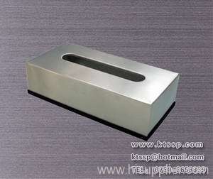 Stainless steel long-shaped tissue boxes