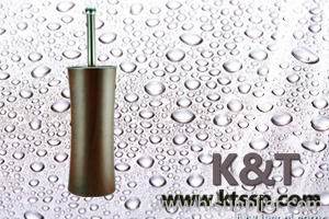 Stainless steel toilet brush