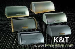 Stainless steel bread bins series