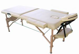 portable 2-section massage table