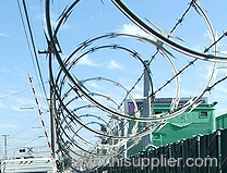 galvanized razor barbed wires