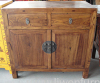 Old elm wood cabinets